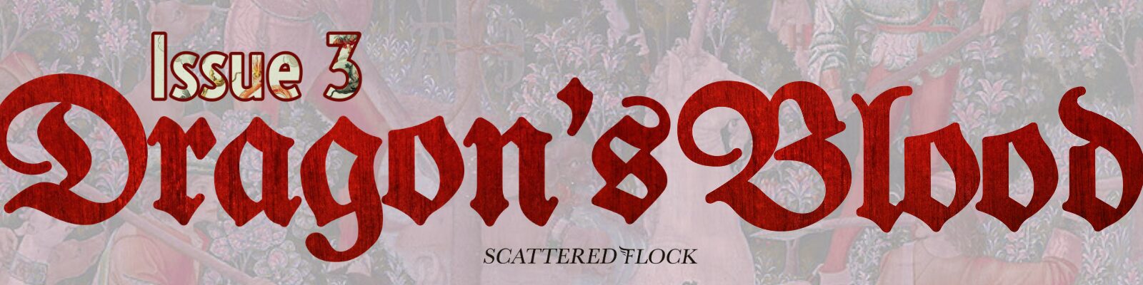 Issue 3 Dragon's Blood logo